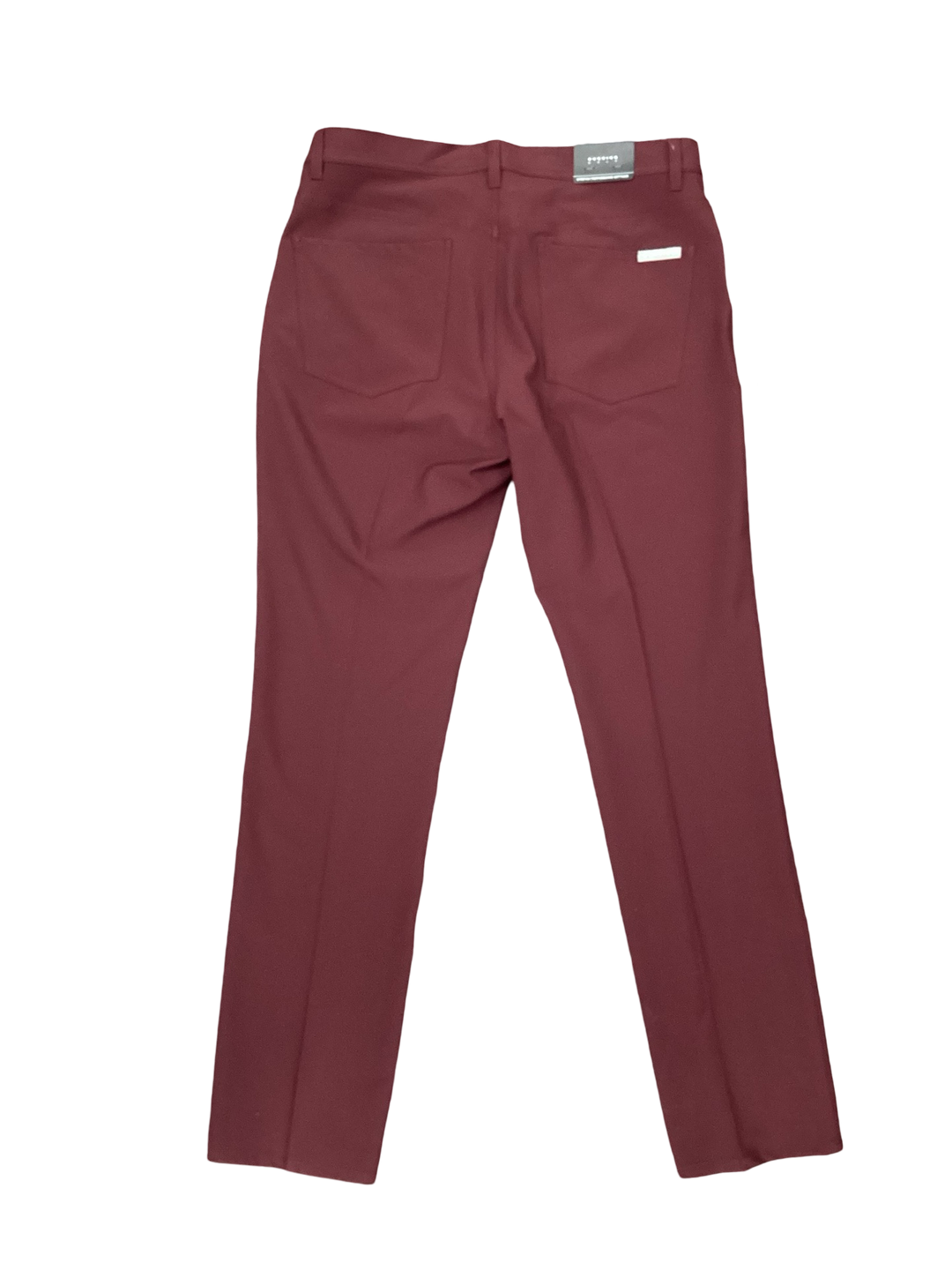 Mens Dunning Golf:  Player Fit 5-Pocket Golf Pant - Beet - Skorzie