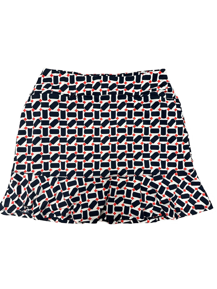 Tail Geometric Print Skort- Small