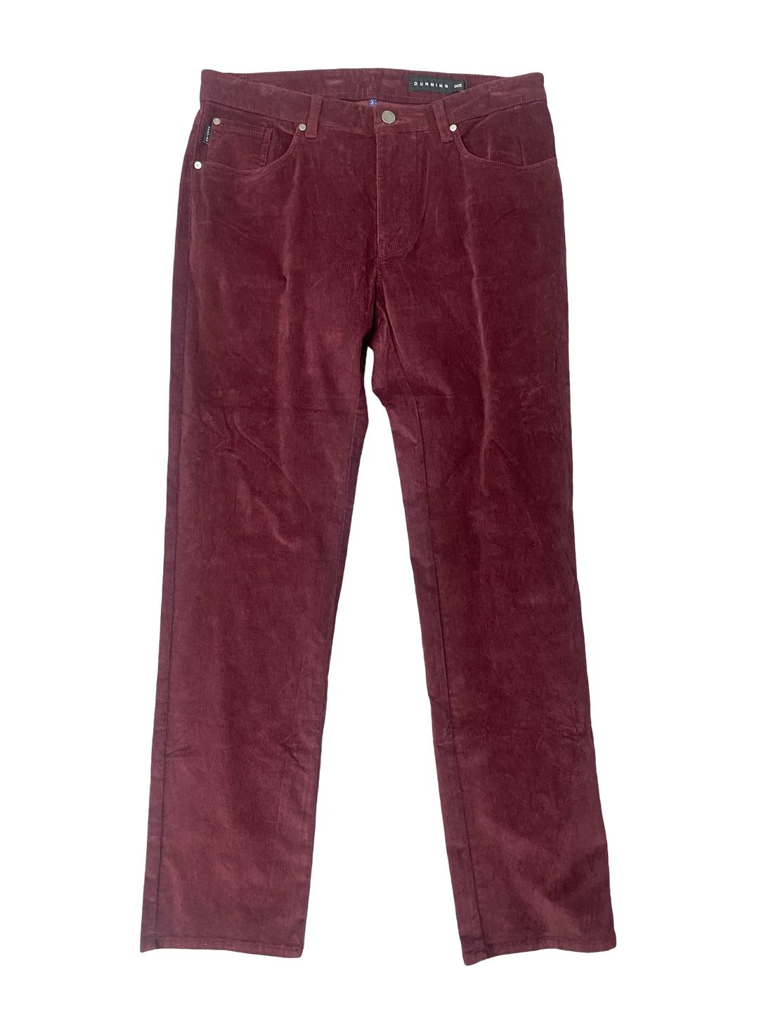 Dunning Mens Seabury Corduroy Performance Pant- Size 34/32 - Skorzie