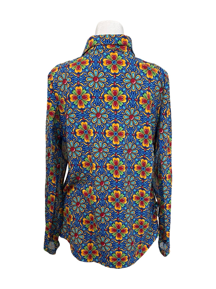 IBKUL Adjustable Long Sleeve Polo - Large - Multicolored*