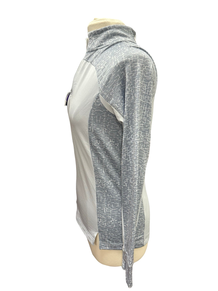 Levelwear Siren 1/4 Zip Up Pullover - Gray - Small - NWT (FINAL SALE ITEM)