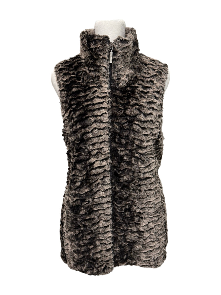 Sport Haley Fur Vest - Brown - Medium