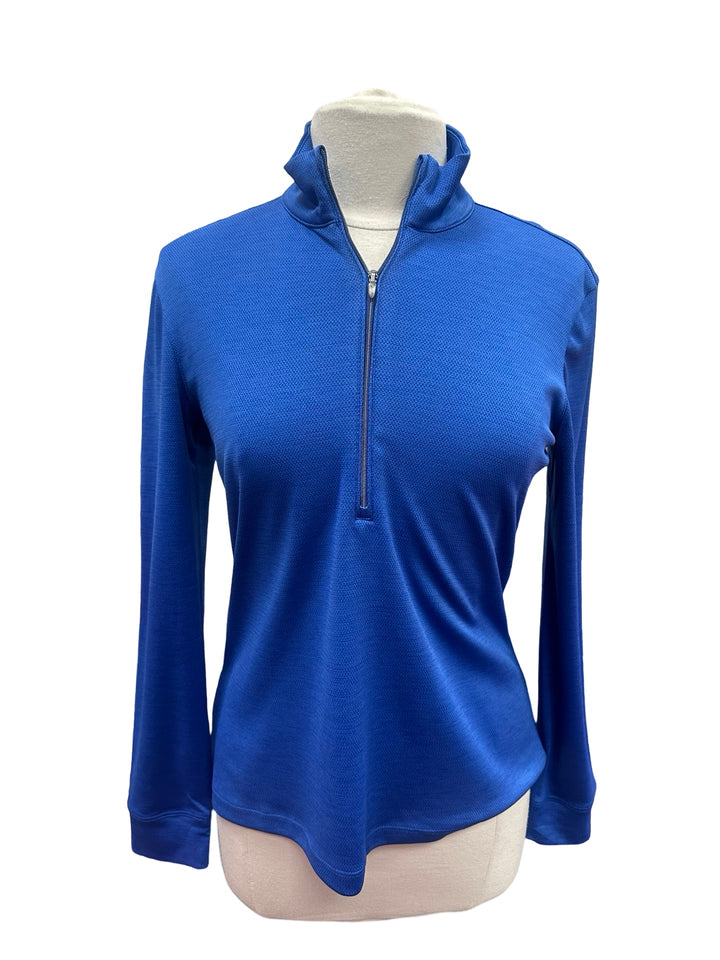 Greg Norman Clubhouse Half-Zip Mock - French Parfait Heather - Medium