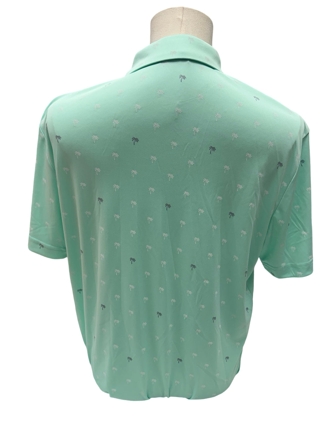 Mens Levelwear Groove Polo Top - Green - Medium (FINAL SALE ITEM)