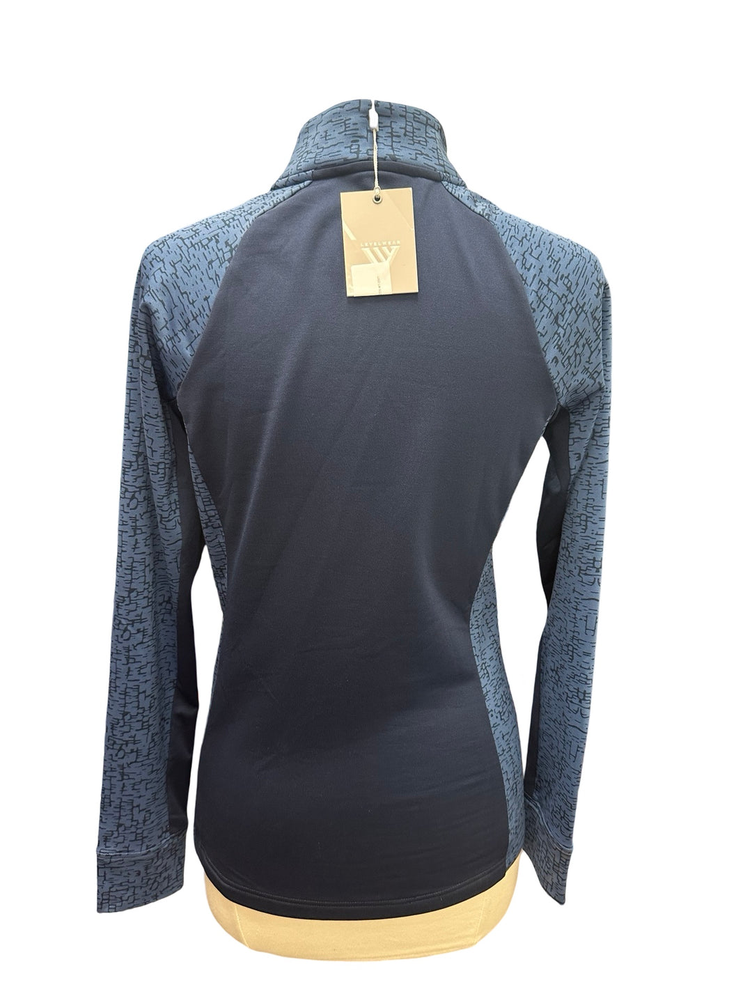 Levelwear Siren 1/4 Zip Up Pullover - Navy - Small - NWT (FINAL SALE ITEM)