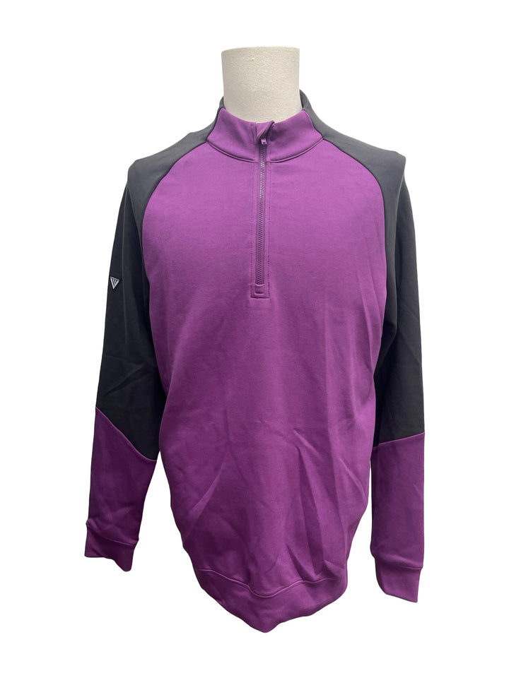 Mens Levelwear Crown Midlayer - Purple/Gray - Medium - NWT (FINAL SALE ITEM)