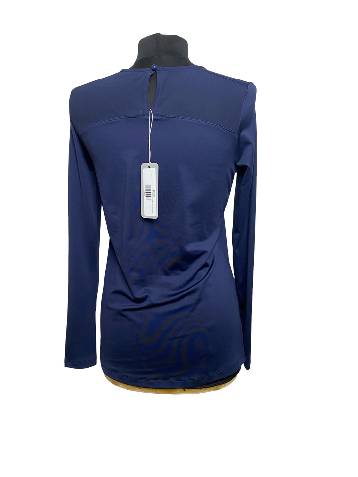 LevelWear Marlowe Long Sleeve Top in Navy- Small (FINAL SALE ITEM)