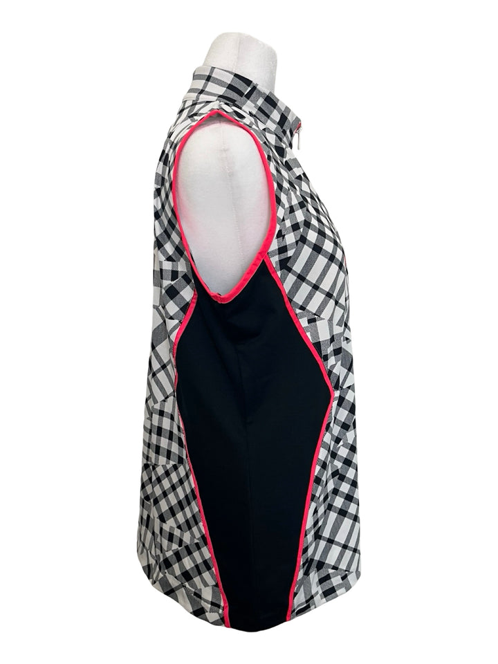 Tail Golf Sleeveless - Large - Black/White/Pink*