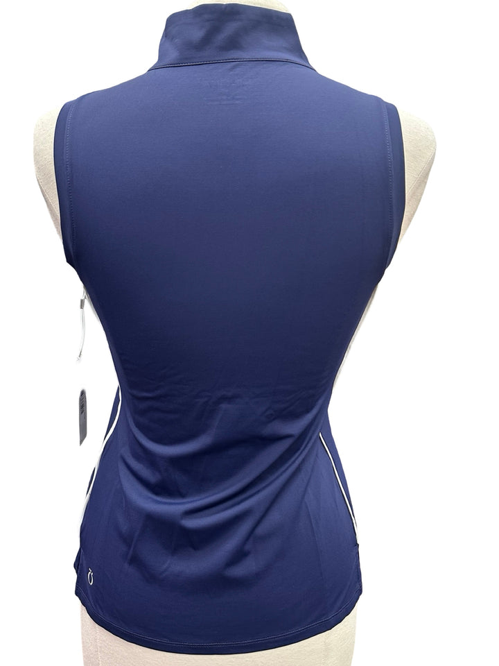 Kinona Keep It Covered Sleeveless Golf Top - Navy - X-Small (FINAL SALE ITEM)