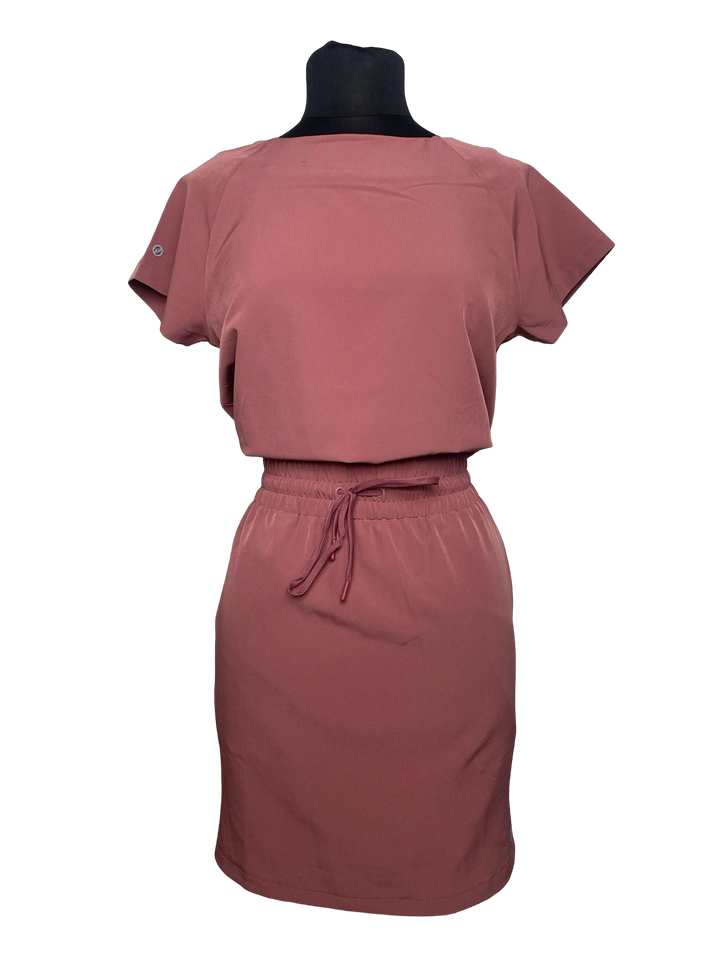 LevelWear Verve Joy Dress in Roan Rouge- Small (FINAL SALE ITEM)