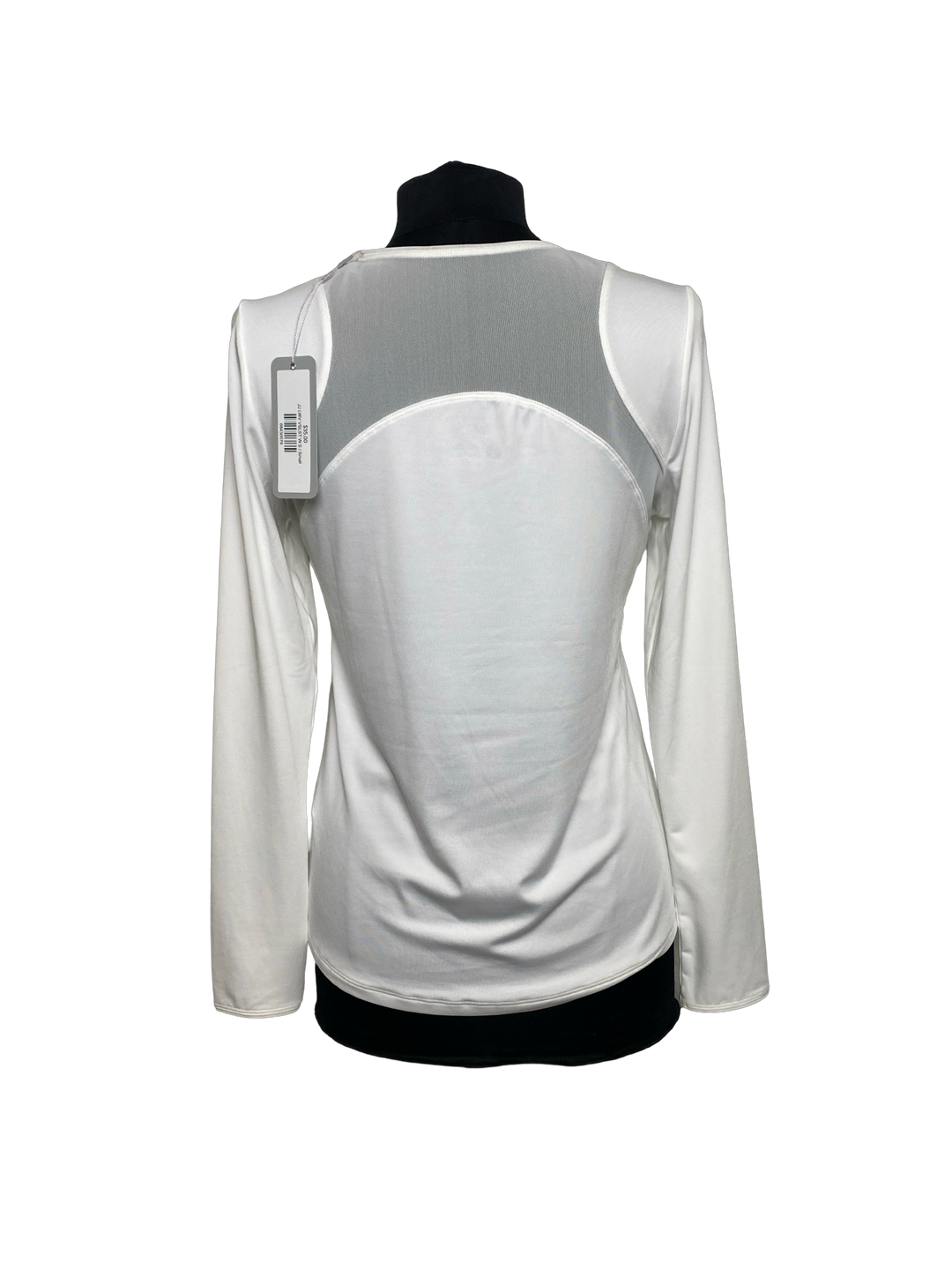 LevelWear Verve Strap Long Sleeve Top in White- Small (FINAL SALE ITEM)