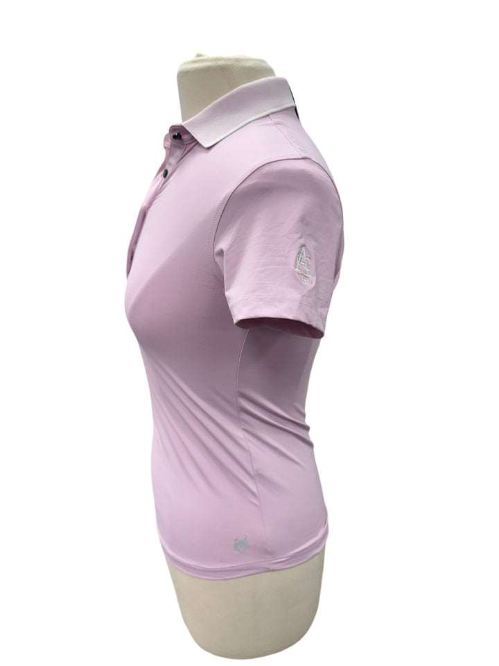 Greyson Scarlett Sunrise Polo With Crowley Collar- X-Small