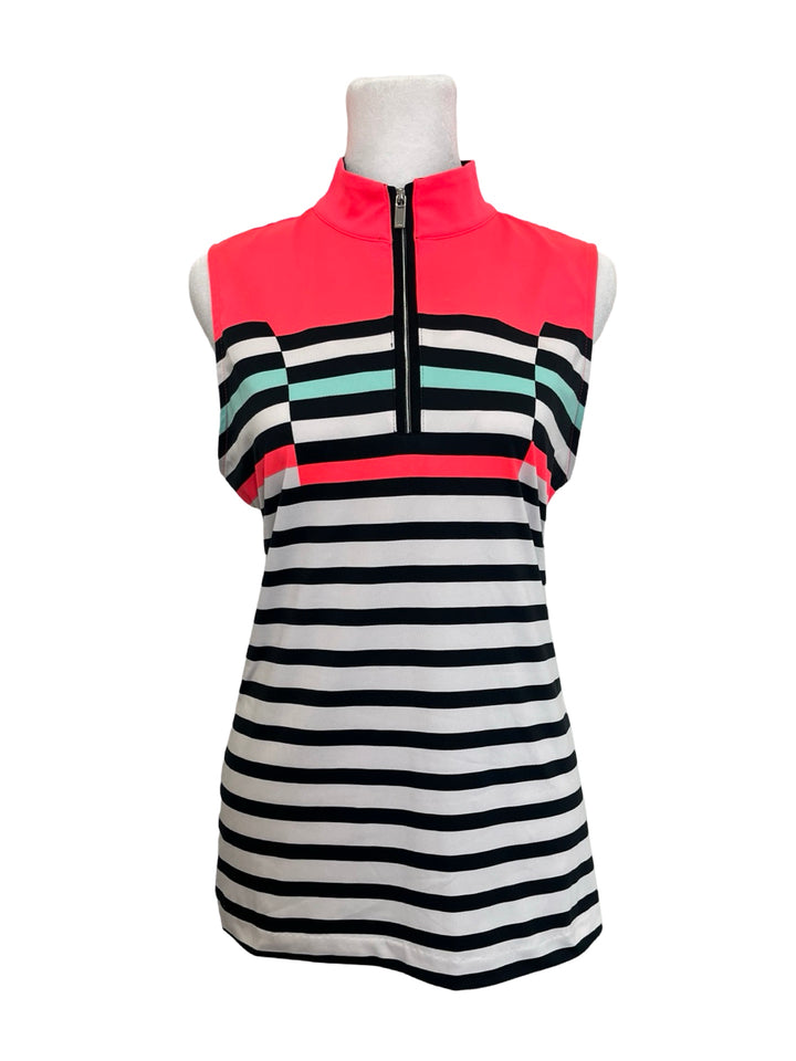 Tail Stripe Golf Sleeveless - Medium - Multicolored*