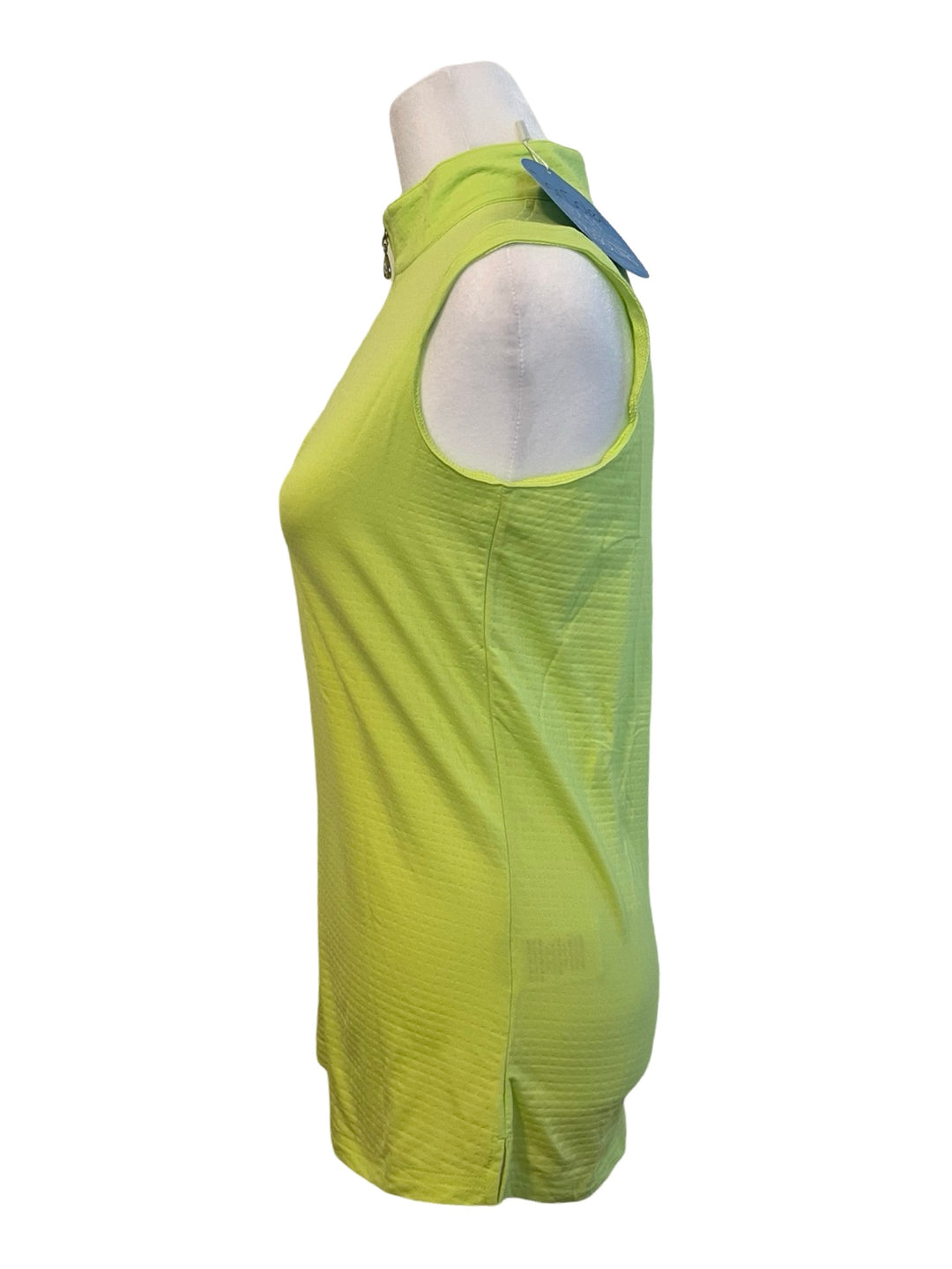 SanSoleil Quarter Zip Tank - Small - Green - NWT