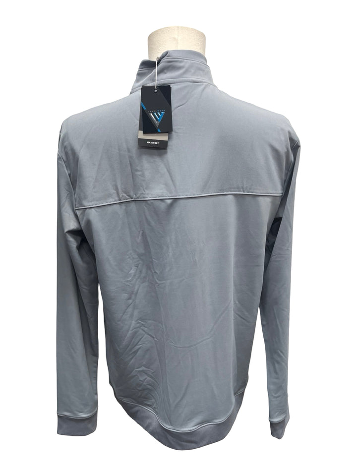 Mens Levelwear Manifest Midlayer - Gray - Medium - NWT (FINAL SALE ITEM)