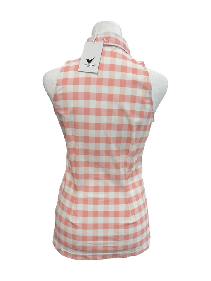 Jayebird Ella Top - Pink Gingham - X-Small - NWT