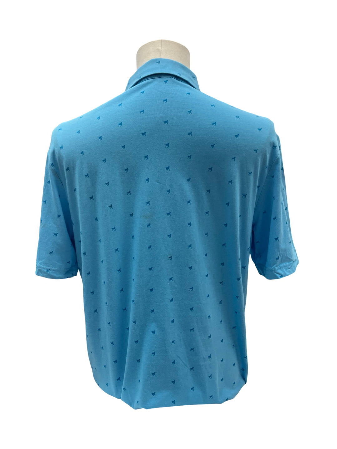 Mens Levelwear Rover Polo Top - Blue - Medium (FINAL SALE ITEM)