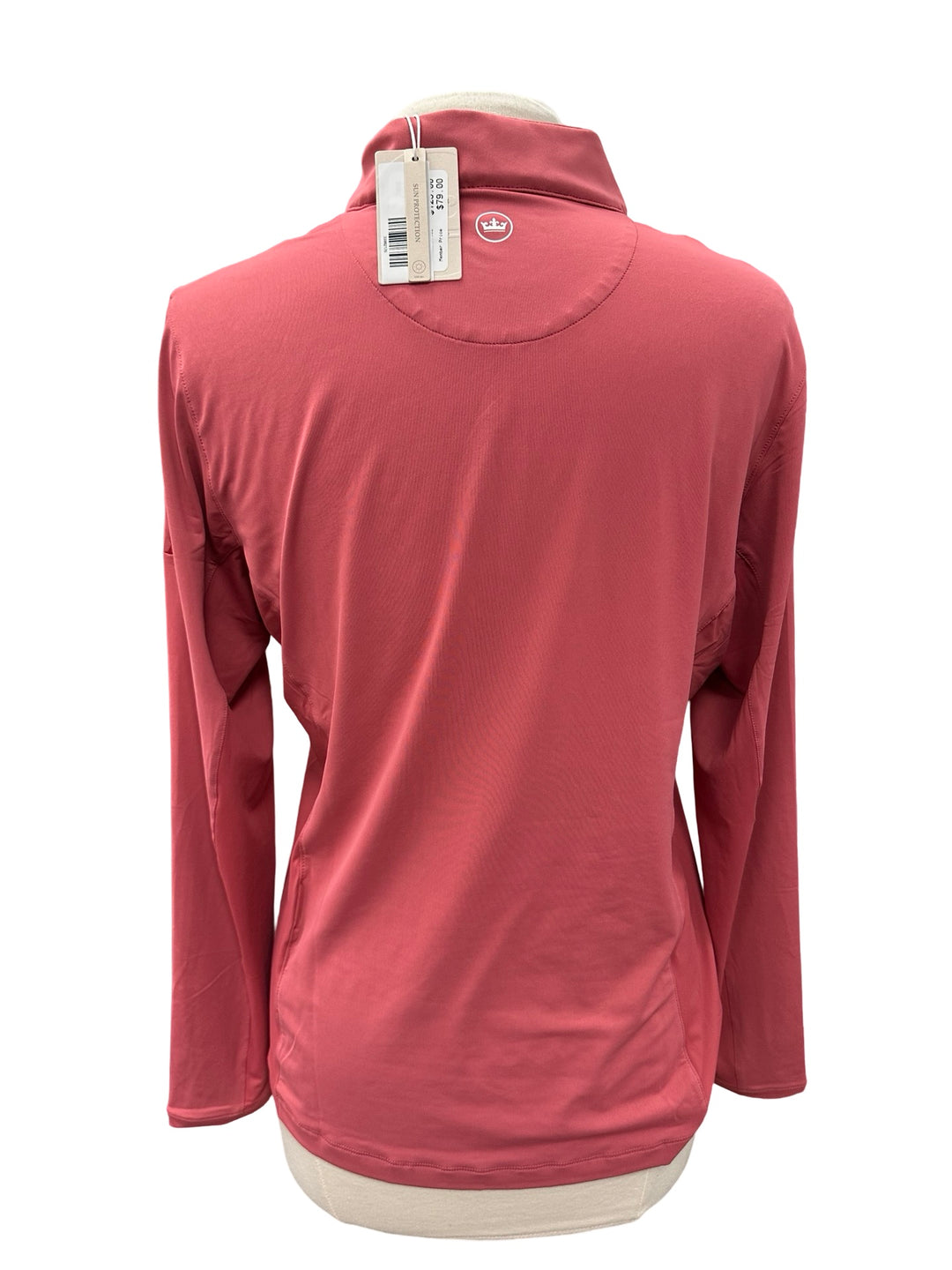 Peter Millar Lightweight L/S Mock Neck Sun Shirt