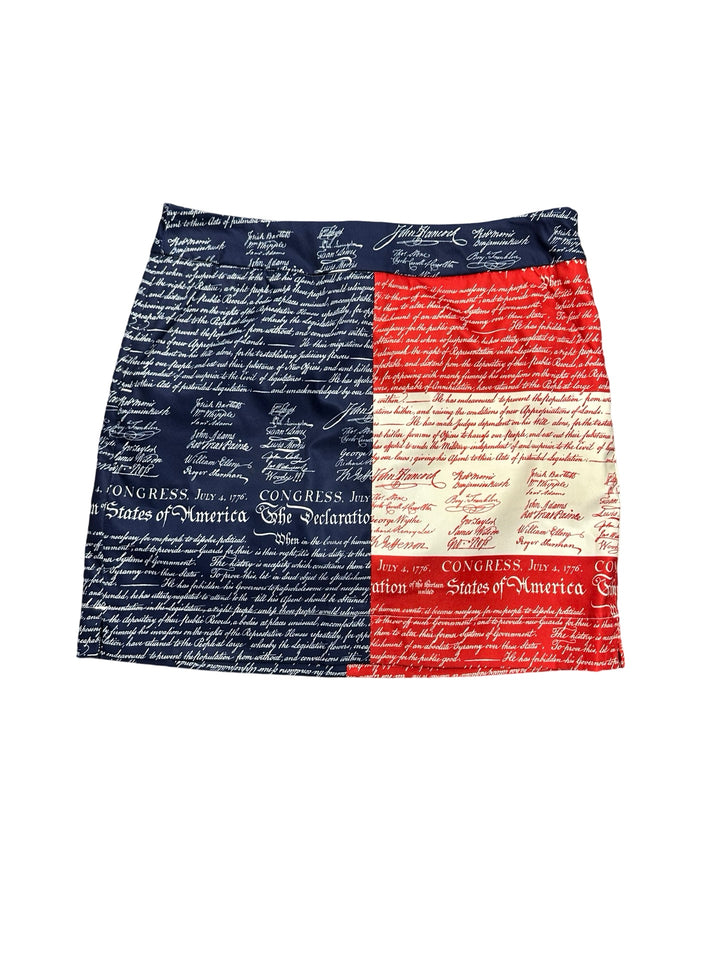 Loudmouth Declaration of Indepants Women's Classic Skort/Skirt- Size 6 - NWT