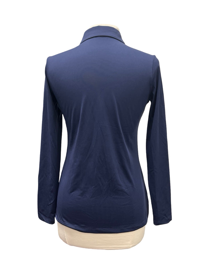 Levelwear Canyon Long Sleeve Polo - Navy - Small - NWT (FINAL SALE ITEM)