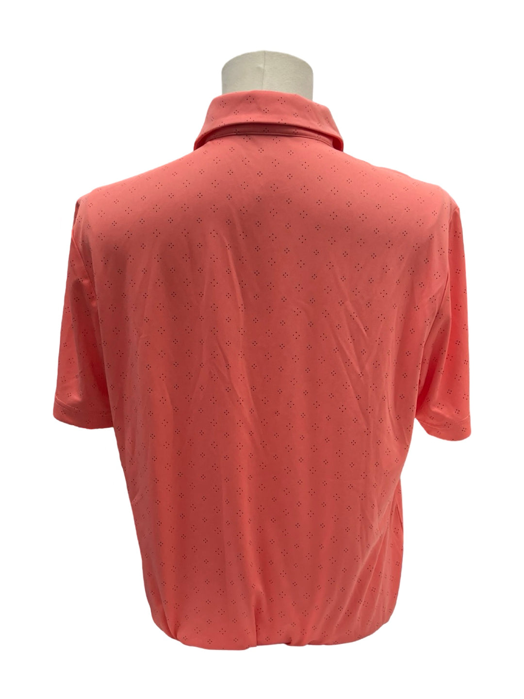 Mens Levelwear Rover Polo Top - Coral - Medium (FINAL SALE ITEM)