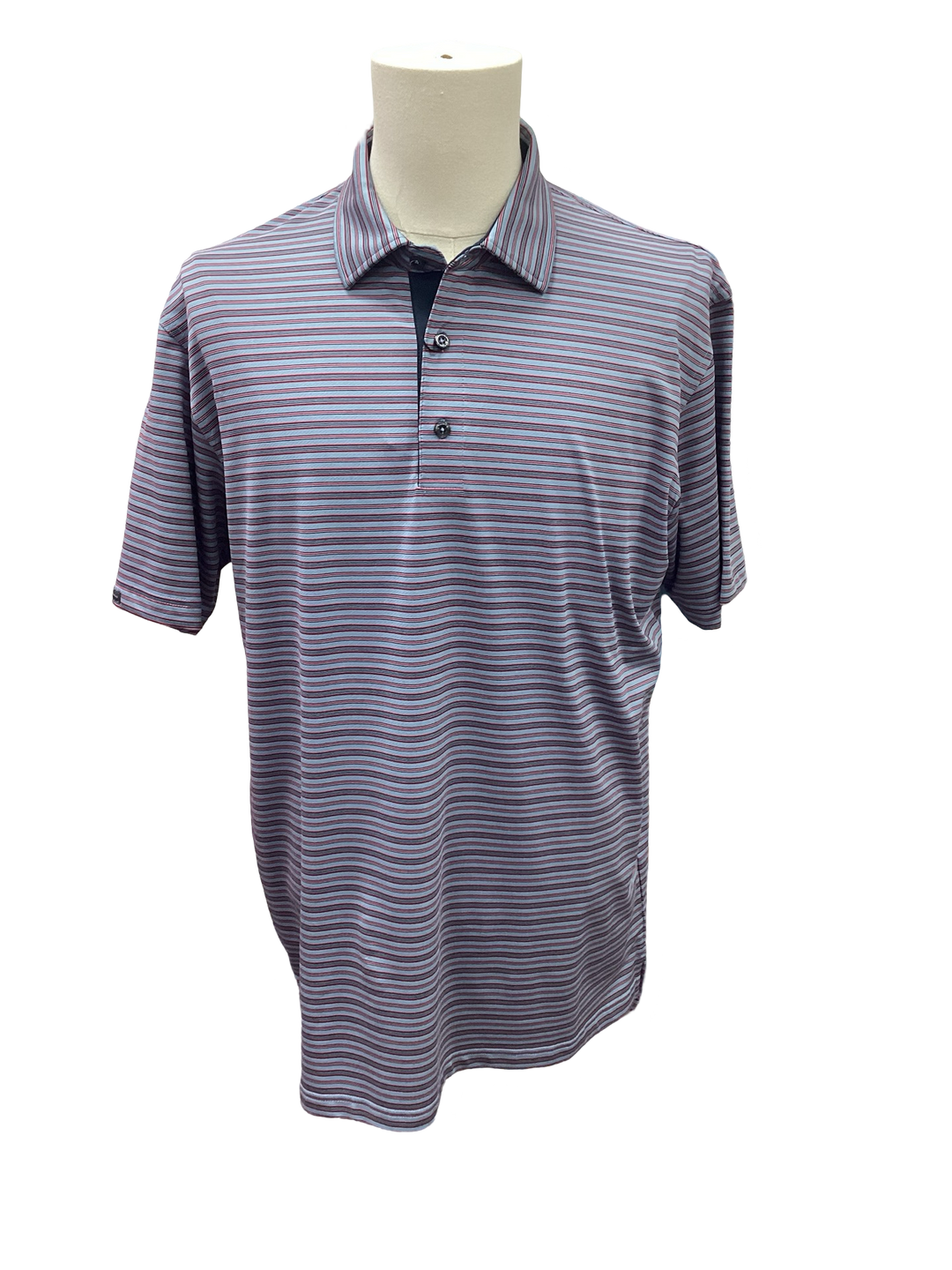 Dunning Golf Mens Prestwich Ventilated Jersey Performance Polo - Skorzie