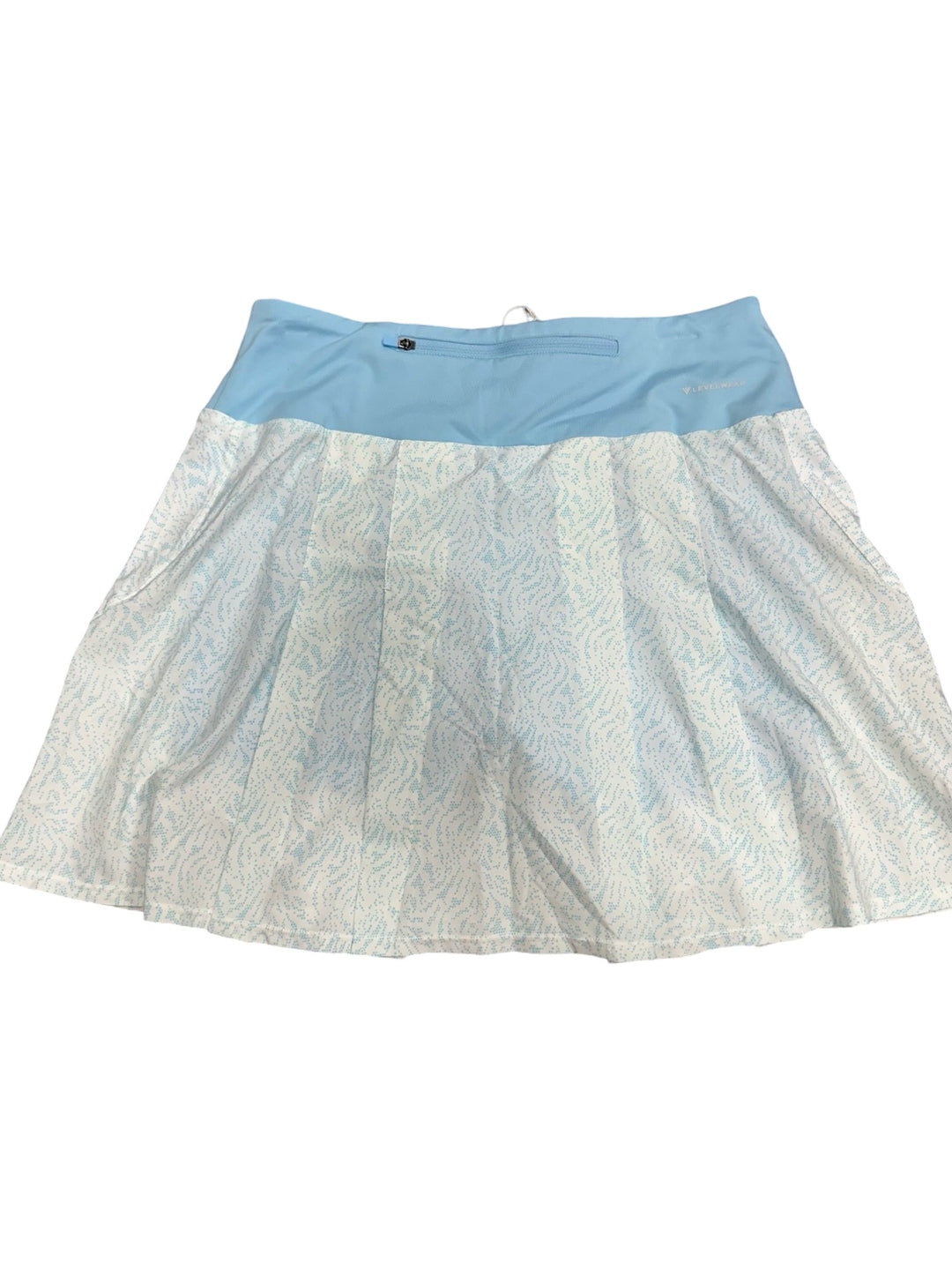 Levelwear Glee Ripple Skort - Blue - Small - NWT (FINAL SALE ITEM)