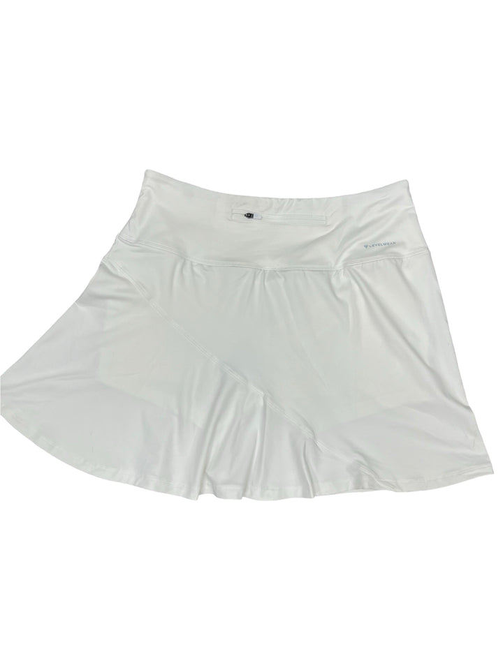 Levelwear Sally Skort - White - Small (FINAL SALE ITEM)