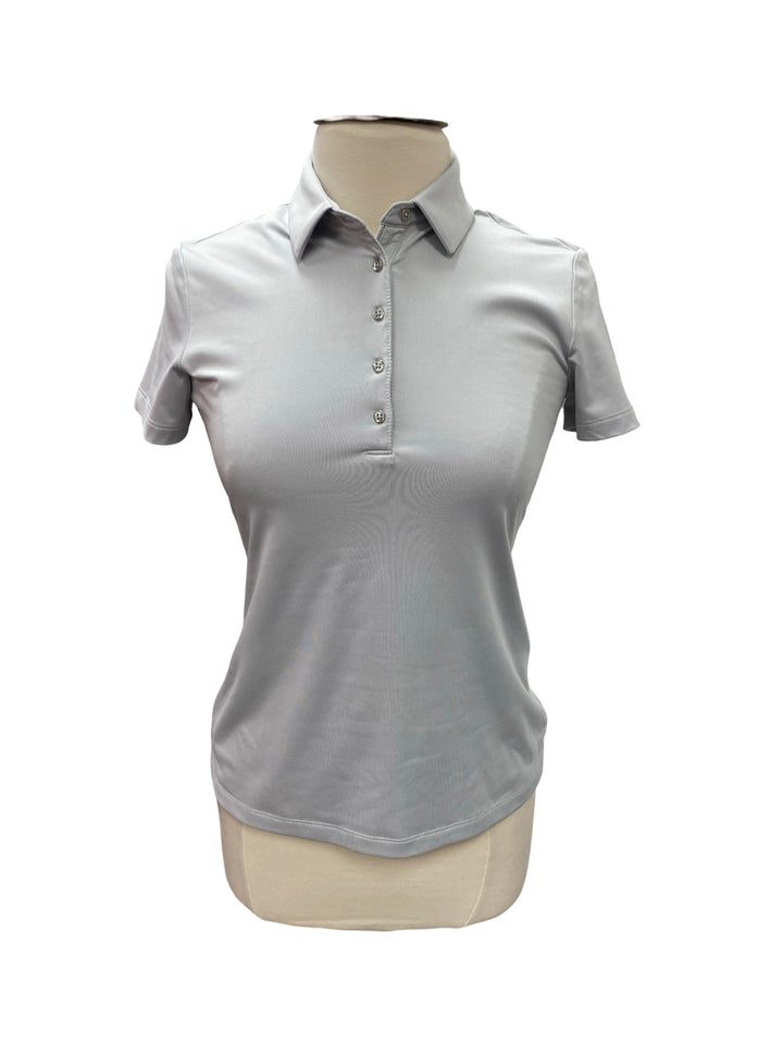 Dunning Stretch Polo - Gray - Small