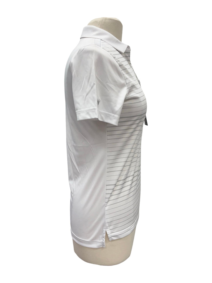 Levelwear Breeze Polo Top - White - Small - NWT (FINAL SALE ITEM)