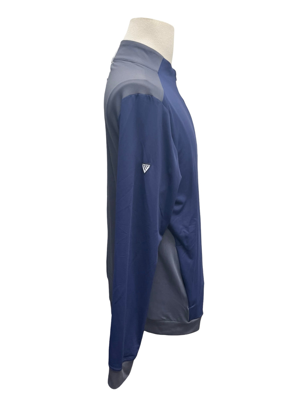 Mens Levelwear Crosswind Midlayer - Navy/Gray - Medium - NWT (FINAL SALE ITEM)