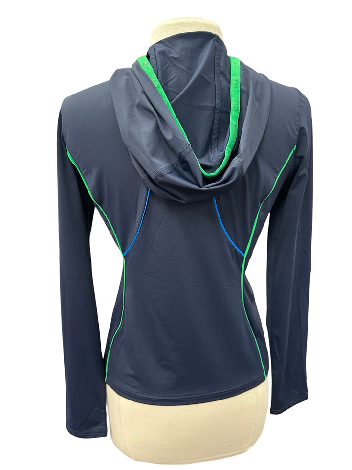 G/FORE Contouring Interlock Quarter Zip Pullover- Small