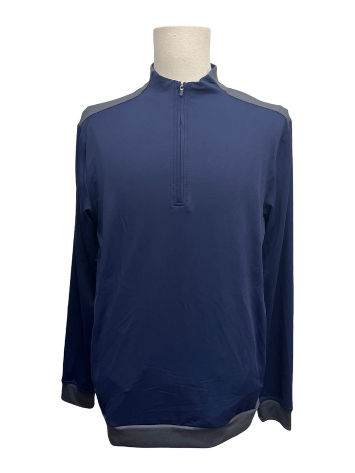 Mens Levelwear Crosswind Midlayer - Navy/Gray - Medium - NWT (FINAL SALE ITEM)