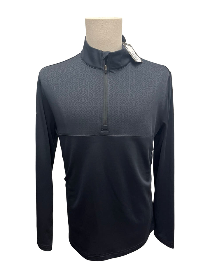 Mens Levelwear Truth 1/4 Zip Pullover - Black - Medium (FINAL SALE ITEM)