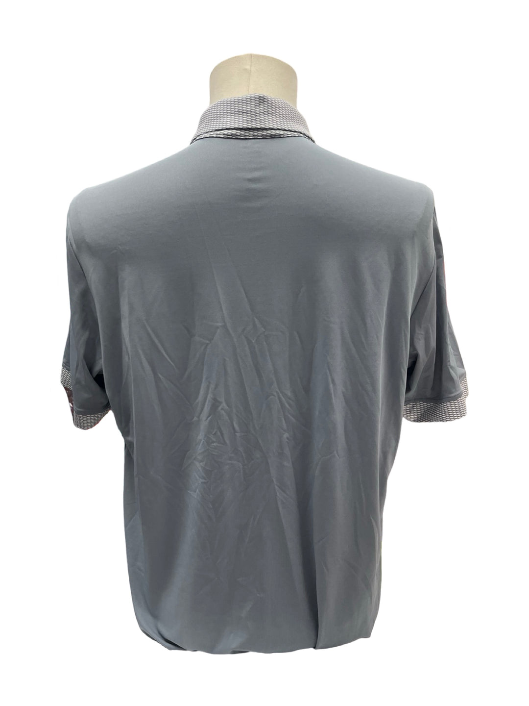 Mens Levelwear Thomas Polo Top - Gray - Medium - NWT (FINAL SALE ITEM)