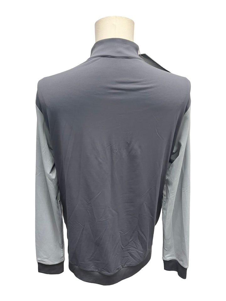 Mens Levelwear Crosswind Midlayer - Gray - Medium - NWT (FINAL SALE ITEM)