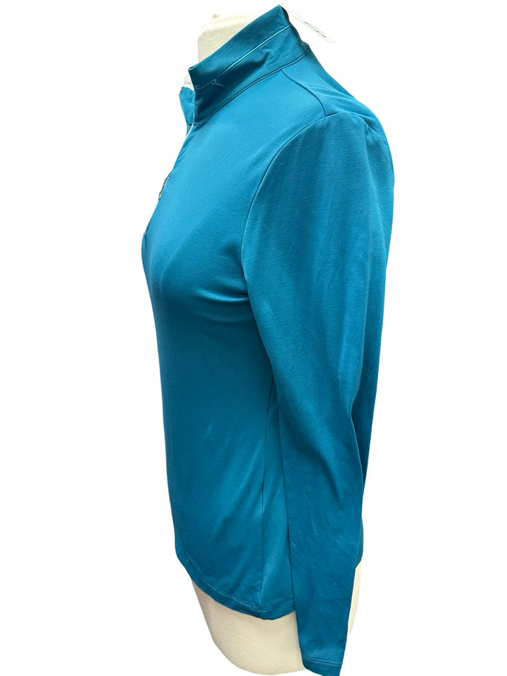 Chervo Long Sleeve Polo - Teal  - Size 8