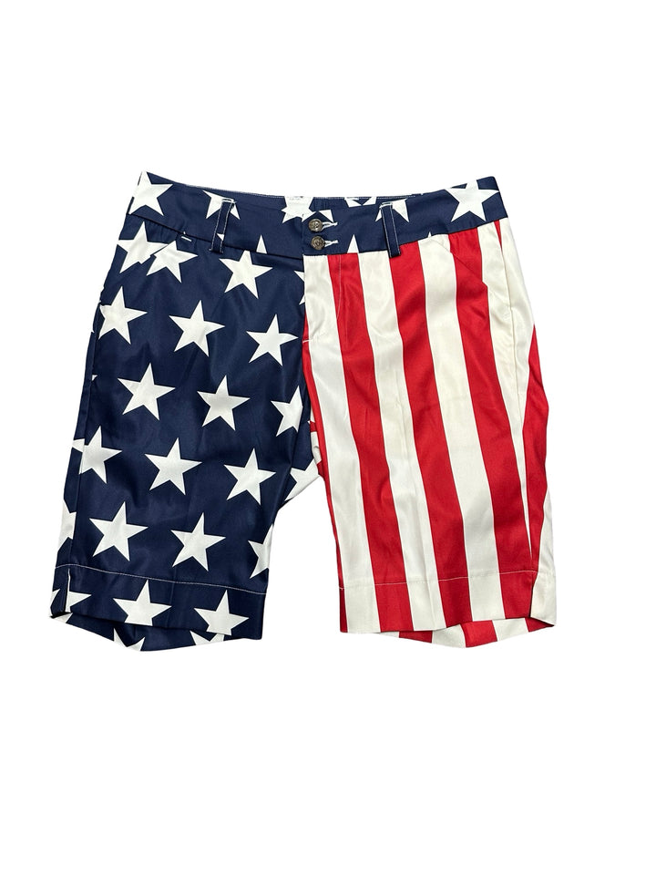 Loudmouth Bermuda Short Stars & Stripes- Size 6 - NWT