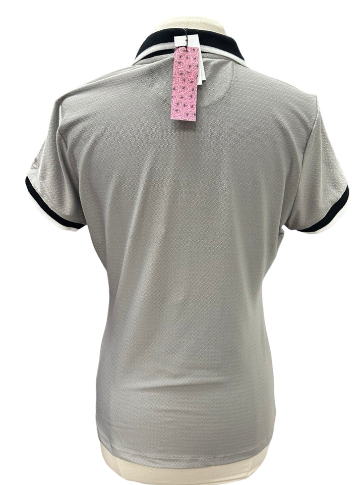 Kaley Short Sleeve Polo - Cool Mist