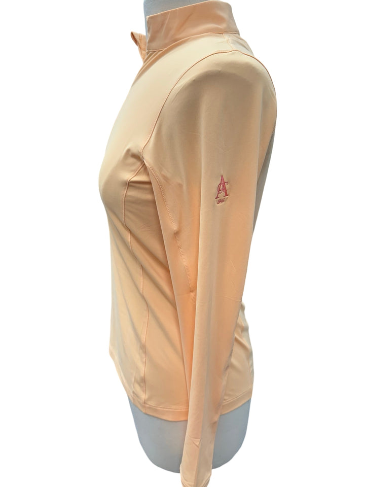 Peter Millar Lightweight L/S Mock Neck Sun Shirt- Small