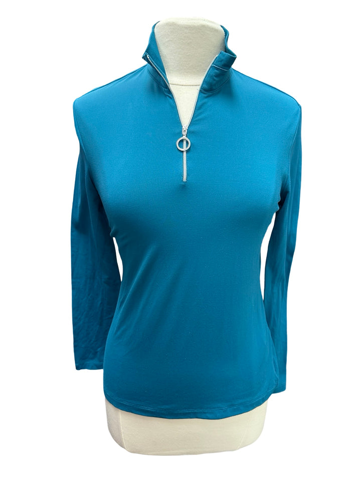 Chervo Long Sleeve Polo - Teal  - Size 8