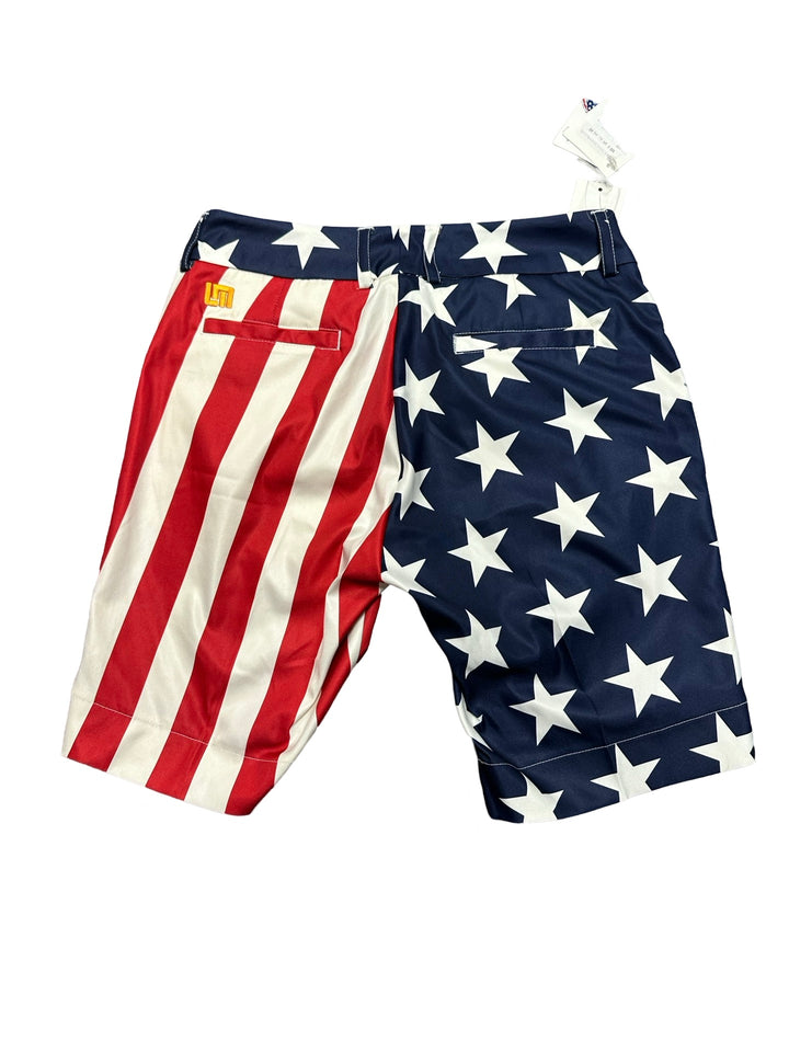 Loudmouth Bermuda Short Stars & Stripes- Size 6 - NWT