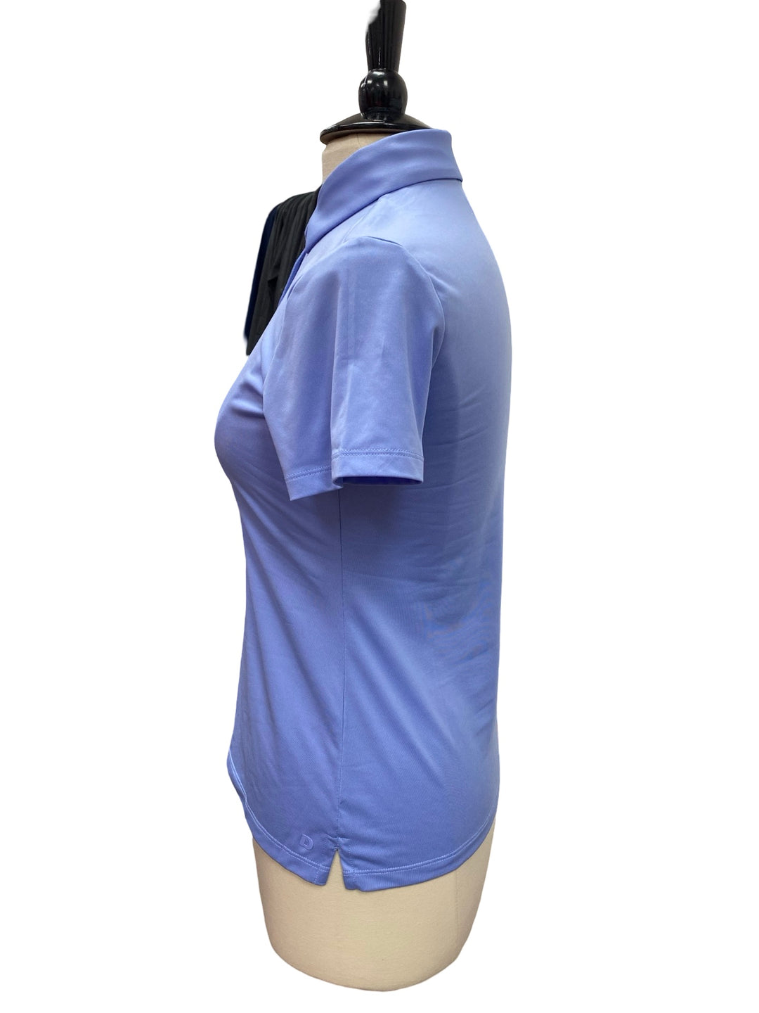 Dunning Stretch Polo - Blue- Small