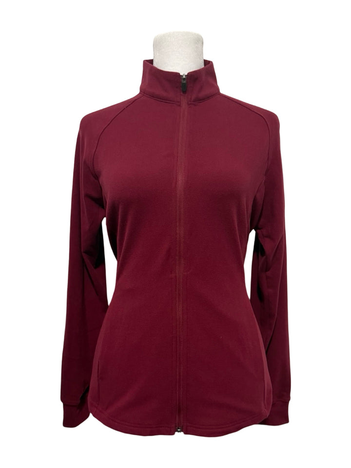 Johnnie-O Full Zip Jacket - Maroon - Small