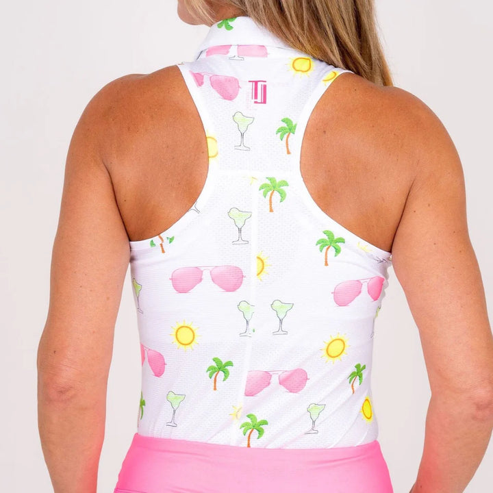 Taylor Jordan Racerback Shirt - Beach Party - Skorzie