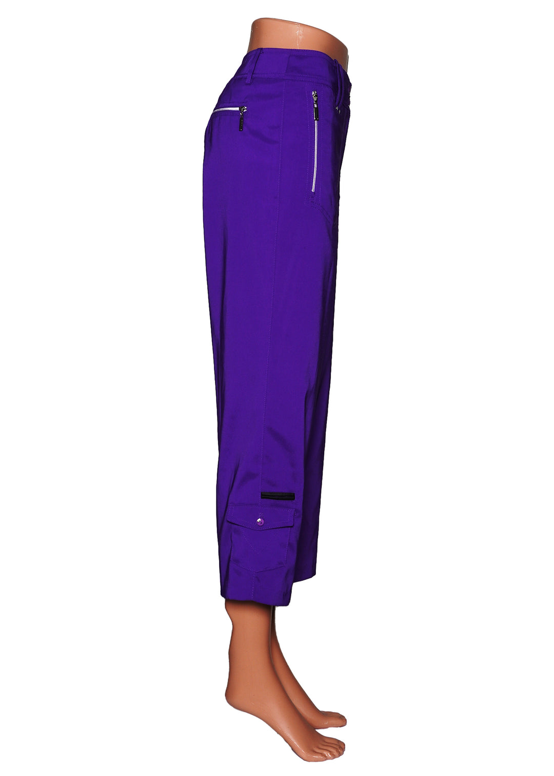 Jaime Sadock Solid Capri - Purple - Size 10 - Skorzie