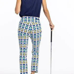Blue plaid 2025 golf pants
