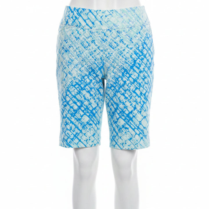 IBKUL Womens Liz Shorts - Jade/Lavender