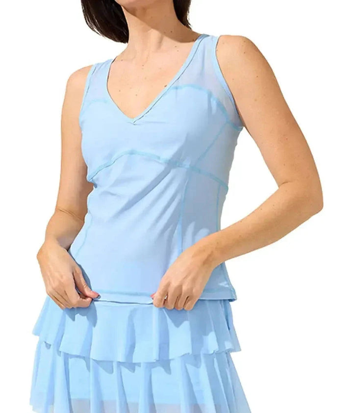 Bobbe Active V Neck Tank - Global - Skorzie