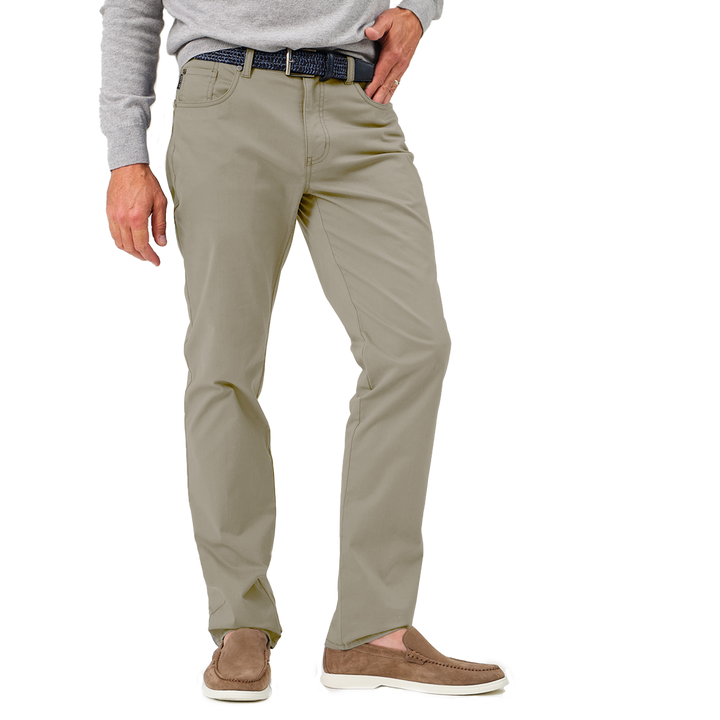 Dunning Golf: Glendale Sateen Performance Pant: Army Green 34X32 - Skorzie